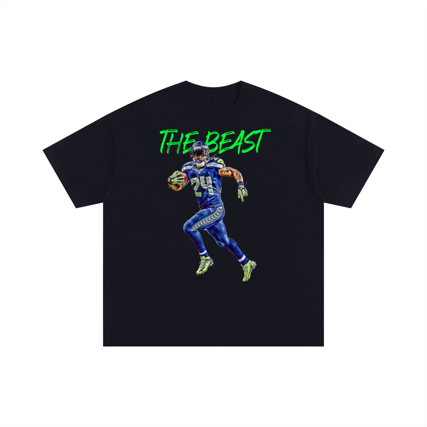 Marshawn Lynch "The Beast" Oversized t-shirt